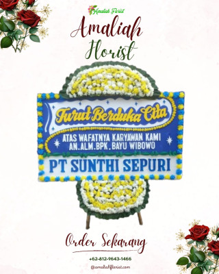 Papan Bunga Duka di Salam Babaris