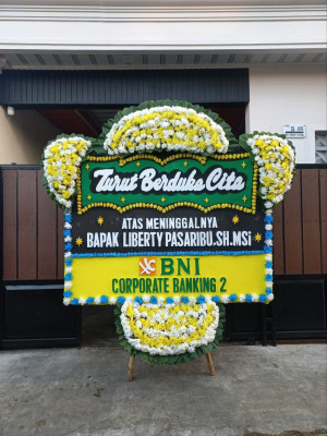 Papan Bunga Duka di Salam Babaris
