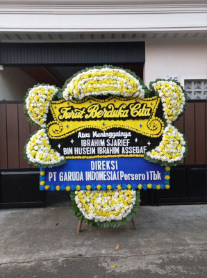 Papan Bunga Duka di Salam Babaris