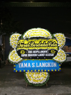 Papan Bunga Duka di Salam Babaris
